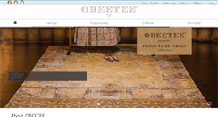 Desktop Screenshot of obeetee.com